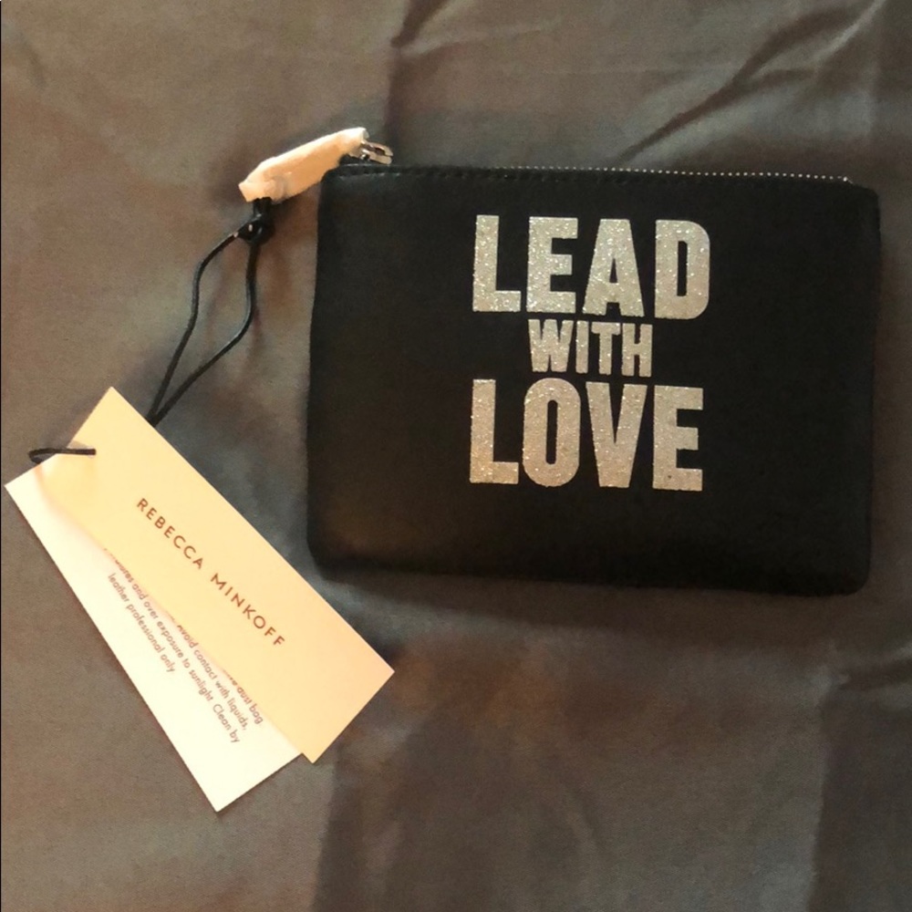 Rebecca Minkoff BETTY POUCH-LEAD W/LOVE
